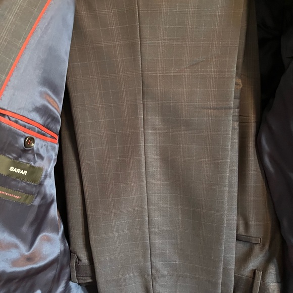 Sarar navy men’s suit - Picture 4 of 8